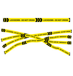 Simple Black And Yellow Ribbon Police Line