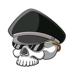 Dead Head Skull Police Using Sunglasses