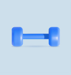 3d Dumbbells Set Realistic Detailed Close Up View