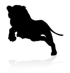 Lions Silhouette Animal