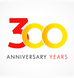 300 Circle Anniversary Logo