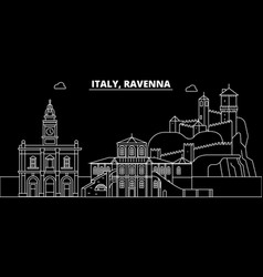 Ravenna Silhouette Skyline Italy