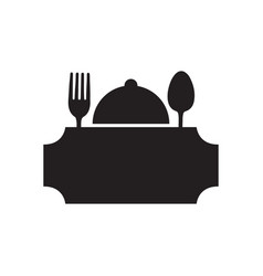 Restaurant Badge Icon Logo