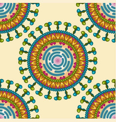 Rota Virus Seamless Pattern Eps 10