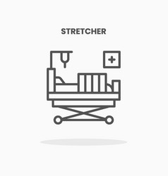 Stretcher Icon Line