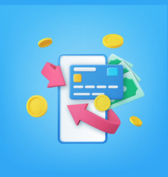 3d Cashback And Money Refund Icon