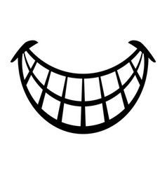 Big Happy Toothy Cartoon Smile Icon