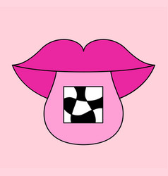 Psychedelic Tongue Icon