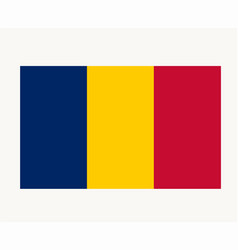 Chad Flag National Africa Emblem Symbol