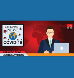 Covid19-19 Breaking News Headline Template