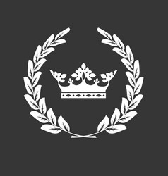 Crown And Laurel Wreath - Family Blazon