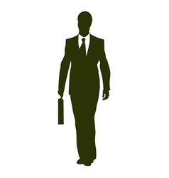 Businessman Walking Silhouette 5