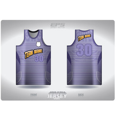 Eps Jersey Sports Shirt Purple Stripes Pattern