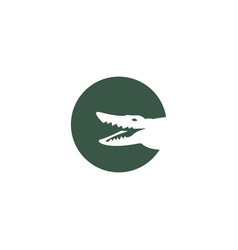 Crocodile Icon Logo Design