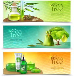 Tea Tree Horizontal Banners