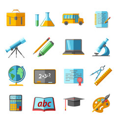 Education Icons Set