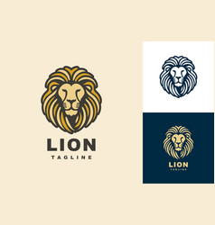 Lion Head Logo Design