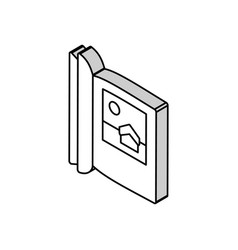 Reading Child Fun Isometric Icon