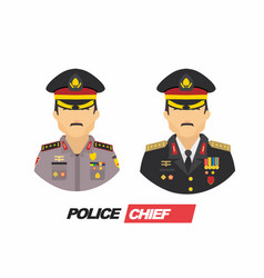 Set Two Police Chief And General O