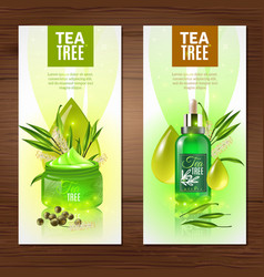 Tea Tree Vertical Banners