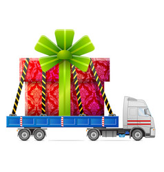 Road Transportation Of Gift Box