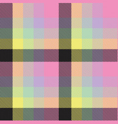 Pastel Ombre Plaid Textured Seamless Pattern