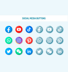 Popular Social Media Logos