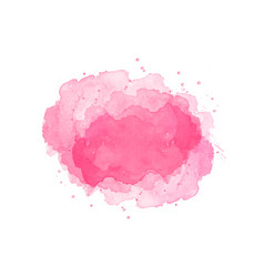 Abstract Pink Splash Watercolor Design