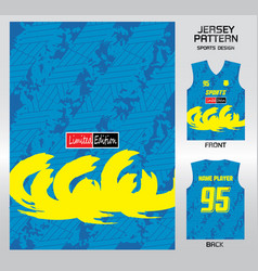 Pattern Sports Shirt Background Imageblue Yellow