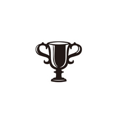 Trophy Geometric Symbol Simple Logo