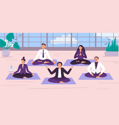 Yoga Office Workers Worker Position