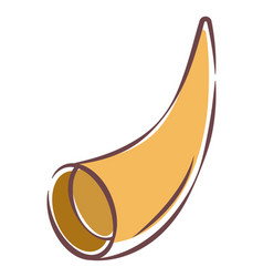 Golden Shofar Horn