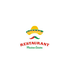 Mexican Sombrero Chilli Mustache Mexico Taco Logo