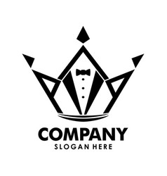 Tuxedo King Creative Logo Concept