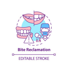 Bite Reclamation Concept Icon