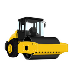 Yellow Compactor Vibratory Road Roller