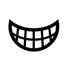 Big Happy Toothy Cartoon Smile Icon