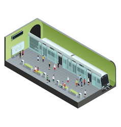 Subway Station Isometric