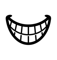 Big Happy Toothy Cartoon Smile Icon