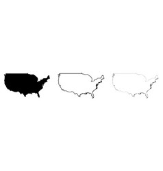 United States Of America Country Map