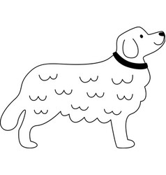 Labrador Dog Outline