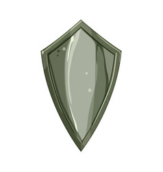 Steel Medieval Shield Cartoon