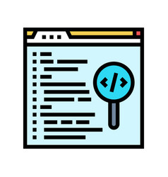 Code Review Software Color Icon