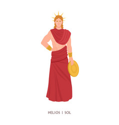 Helios Or Sol - Olympian God Or Deity Sun