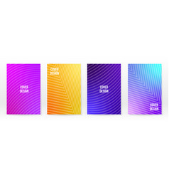 Minimal Poster Pastel Soft Rainbow Gradient Set