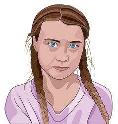 Greta Thunberg Portrait