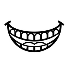 Big Happy Toothy Cartoon Smile Icon