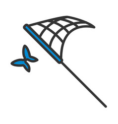 Icon Of Butterfly Net