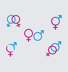 Male And Female Gender Symbols