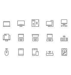 Computers Line Icons